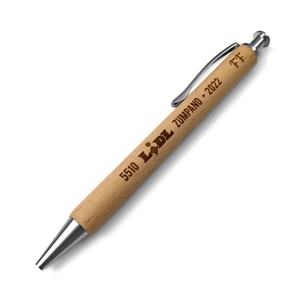 Penne in legno personalizzate gadget regalo