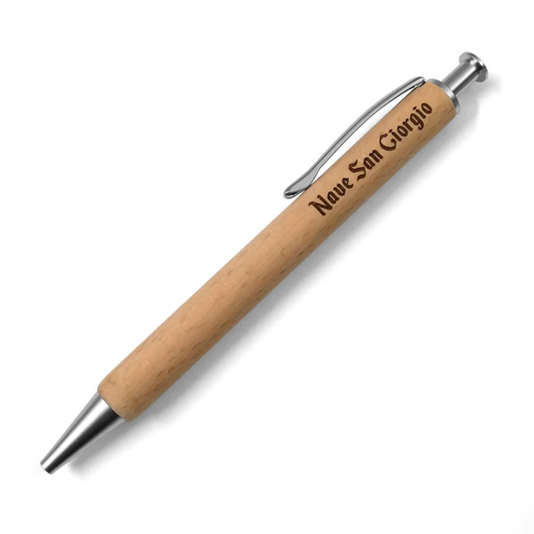 Penne in legno personalizzate gadget promozionali aziendali
